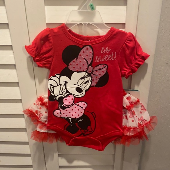 Disney Other - Disney baby  MINNIE MOUSE NWT MATCHING SET